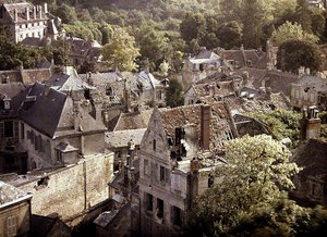 View of Soissons, Aisne, France, 1917
